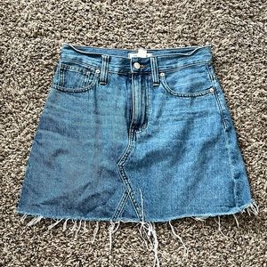 Madewell Denim Skirt